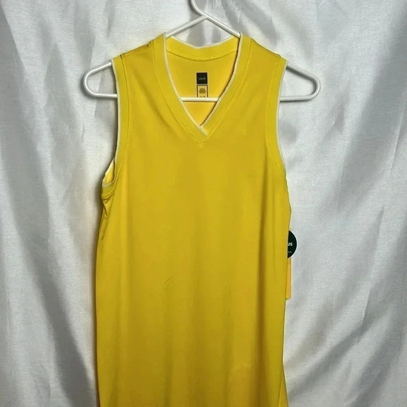 LOLE sport dress ,tennis dress Cross Court ,yellow, activewear, pickleball,NWT - Picture 6 of 13